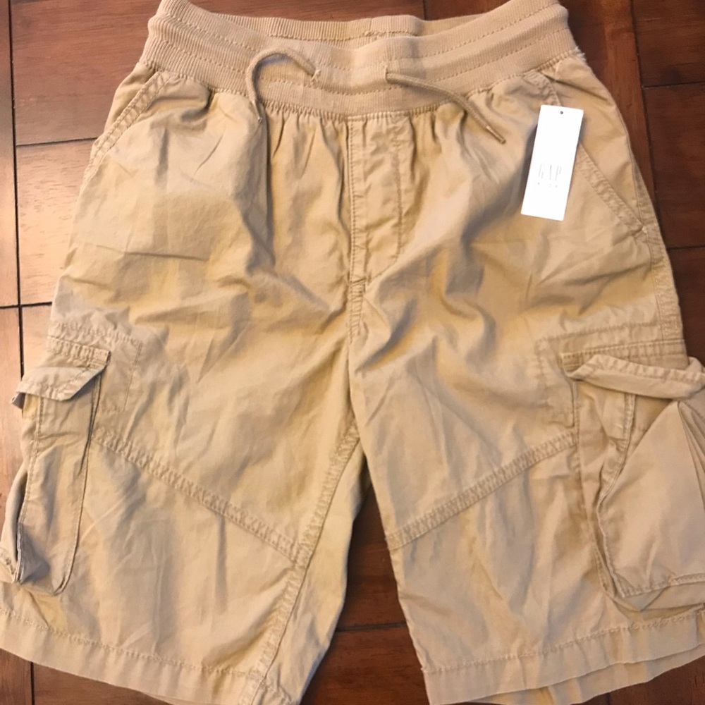 Boy’s Gap Khaki Pull-On Cargo Shorts NWT